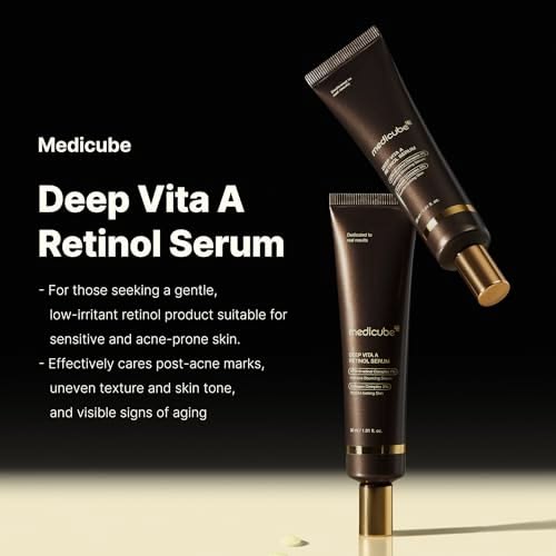 Medicube Deep Reviving Bakuchiol Retinol Facial Serum (1.01 oz / 30ml)