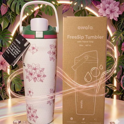 NEW Owala FreeSip “Azalea 13” Golf 30oz Water Bottle Special Edition Sealed Gift