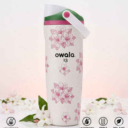 NEW Owala FreeSip “Azalea 13” Golf 30oz Water Bottle Special Edition Sealed Gift